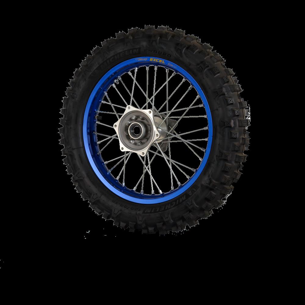REAR WHEEL END BLUE WITHOUT DISC