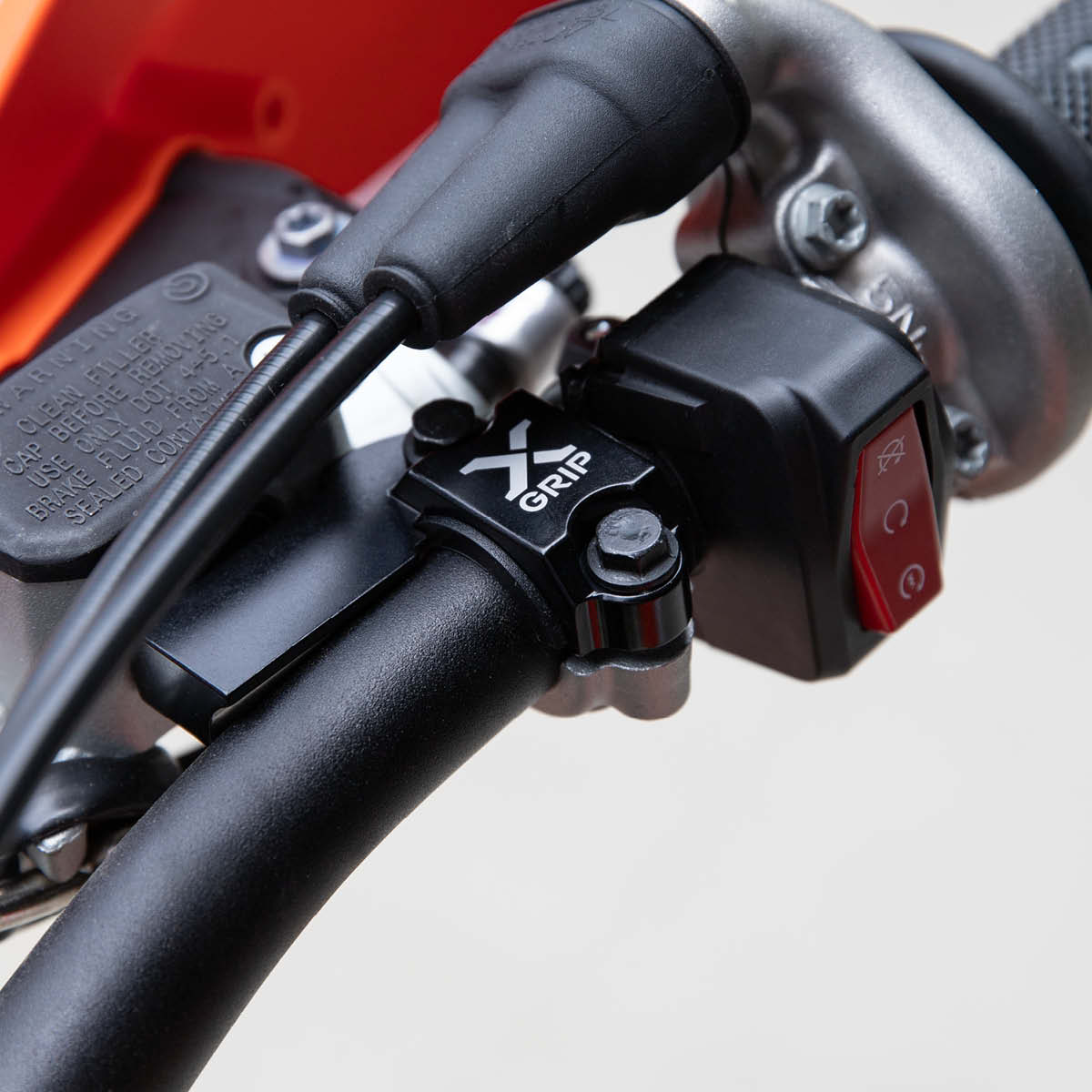 X-GRIP Anti Break Clamp Bremse, schwarz für BREMBO Armaturen 2014 ->